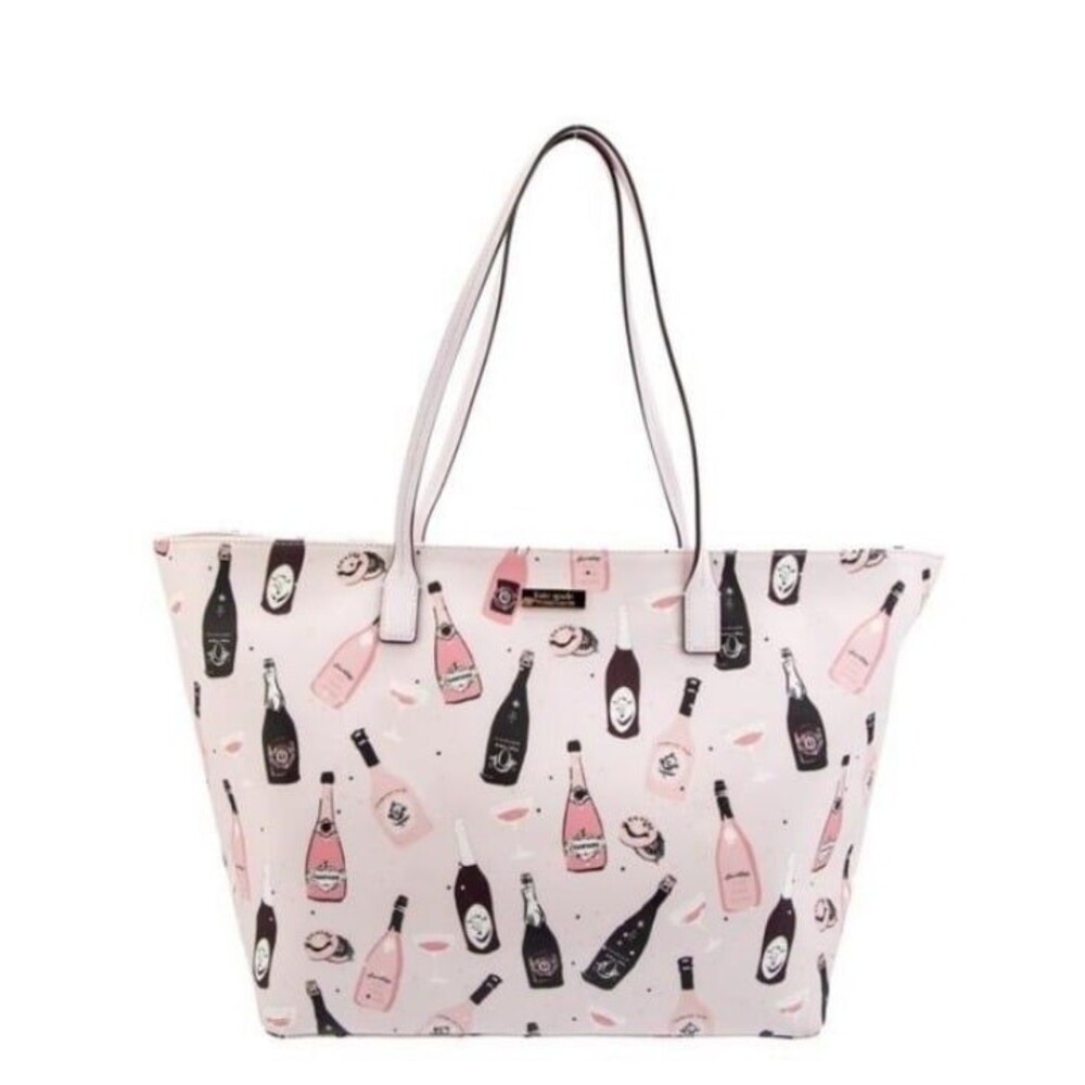 NWOT Kate Spade Shore Street Margareta Champagne Tote Bag in Pink